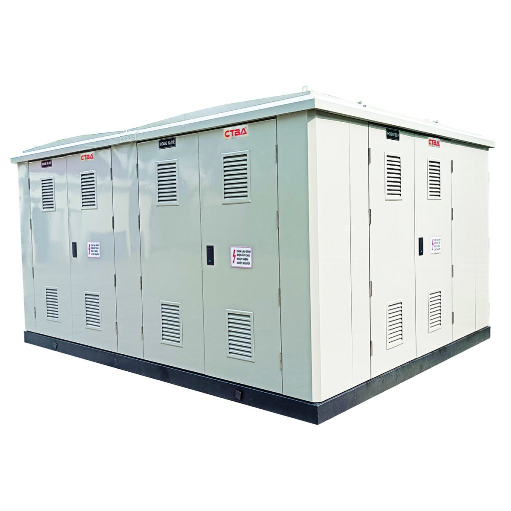 Hình ảnh trạm biến áp hợp bộ